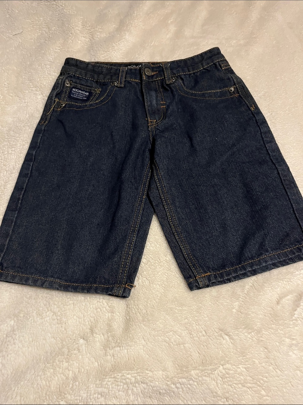 Rocawear Dark Blue Denim Kids Shorts